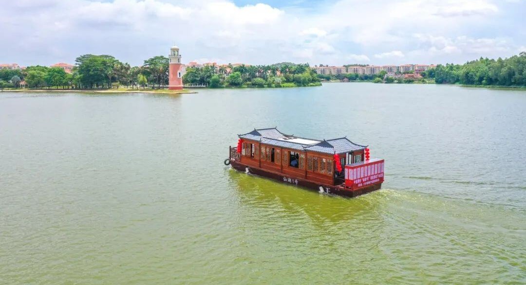 全省第一艘!氫能游船在丹灶仙湖首航,掀起南海氫能項目招商熱潮 全省第一艘!氫能游船在丹灶仙湖首航,掀起南海氫能項目招商熱潮
