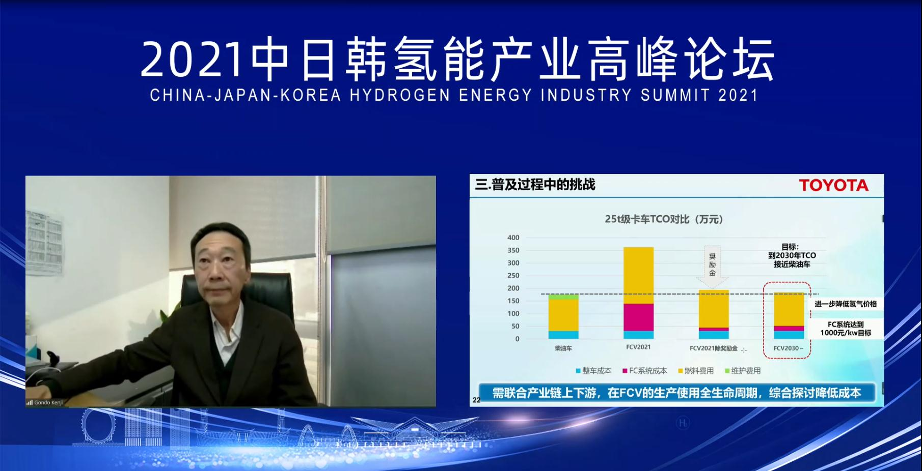 豐田權藤憲治:豐田在中國燃料電池技術普及上所作的努力和貢獻 豐田權藤憲治:豐田在中國燃料電池技術普及上所作的努力和貢獻