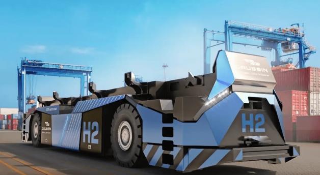Gaussin推出“世界首款”用于港口作業的氫動力燃料電池自動引導車.jpg
