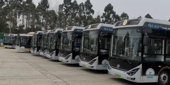 鋒源氫能成都第二批公交成功交付,首批公交零故障運行4個月.jpg