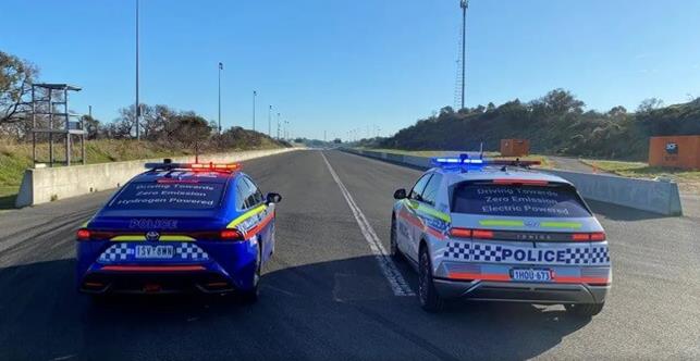 澳大利亞警方試用豐田氫動力汽車.jpg