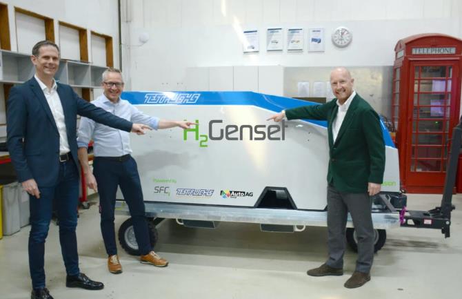 動力支柱滿足了F1周末在紅牛賽道上使用的燃料電池系統的靈活性 動力支柱滿足了F1周末在紅牛賽道上使用的燃料電池系統的靈活性