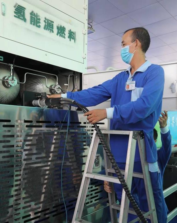 只要4—8分鐘就能加滿(mǎn)氫氣 只要4—8分鐘就能加滿(mǎn)氫氣