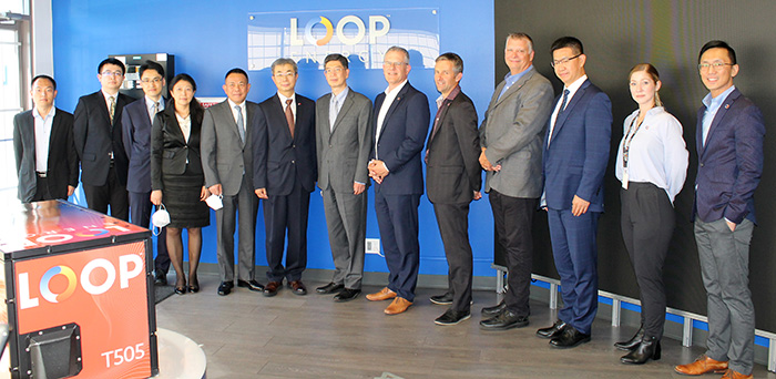 中國(guó)駐加拿大大使叢培武一行訪問(wèn)路普能源總部 中國(guó)駐加拿大大使叢培武一行訪問(wèn)路普能源總部